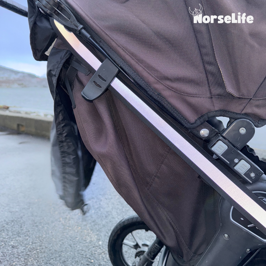 Norselife Refleksrem til barnevogn