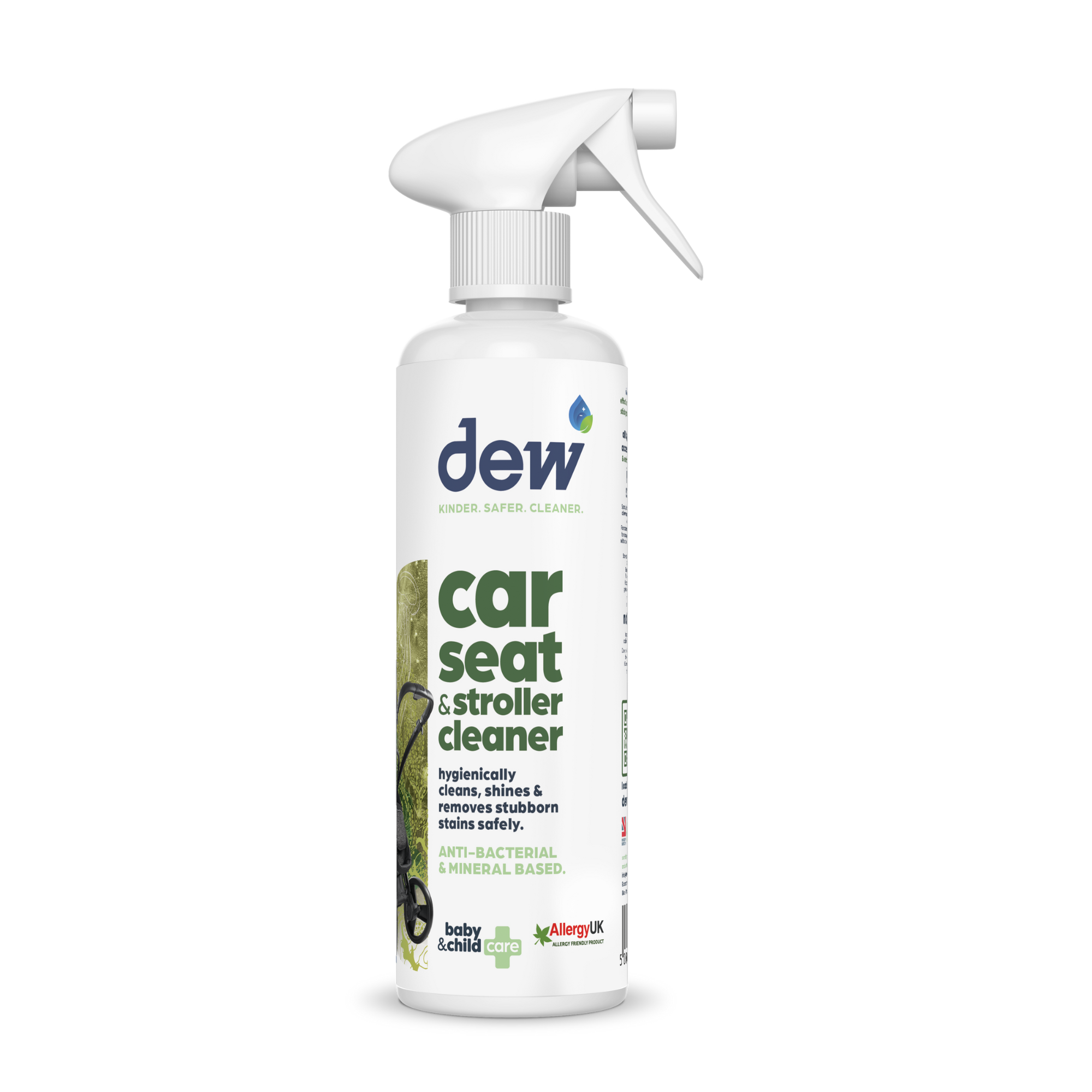 DEW Rengøring til autostol & klapvogn – 250 ml