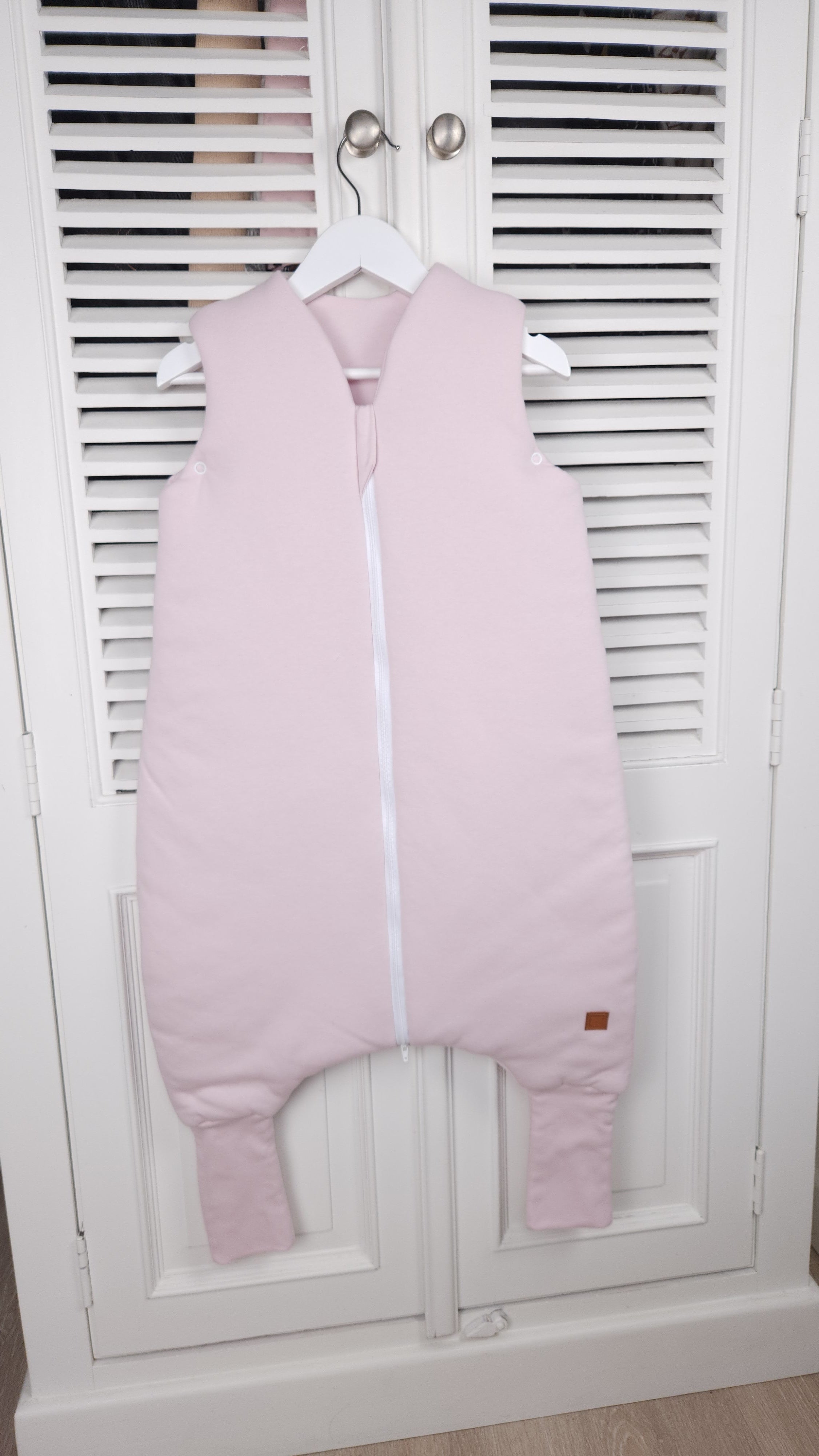 MimiNu Mellemvarm Sovepose med ben – Powder Pink