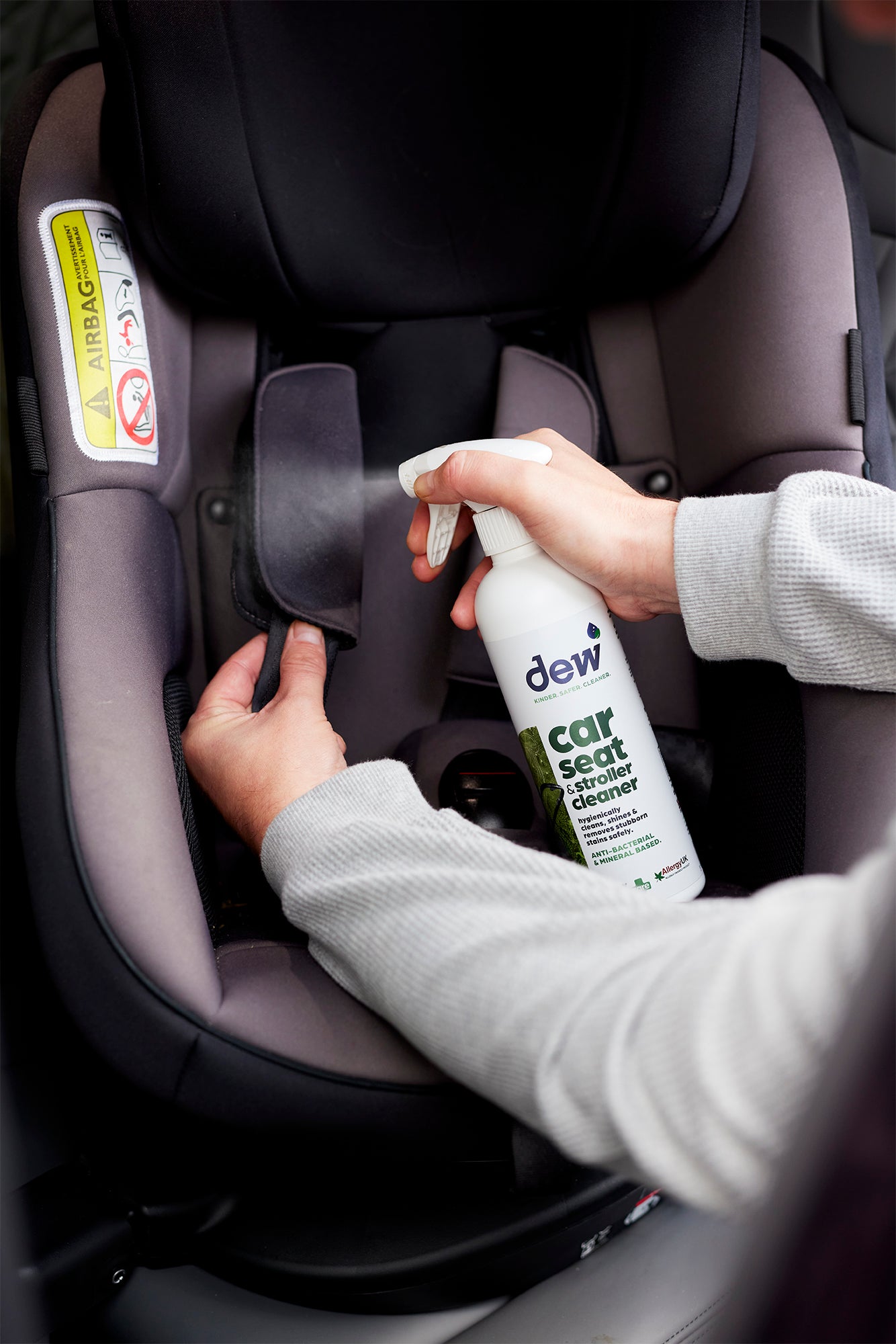 DEW Rengøring til autostol & klapvogn – 250 ml