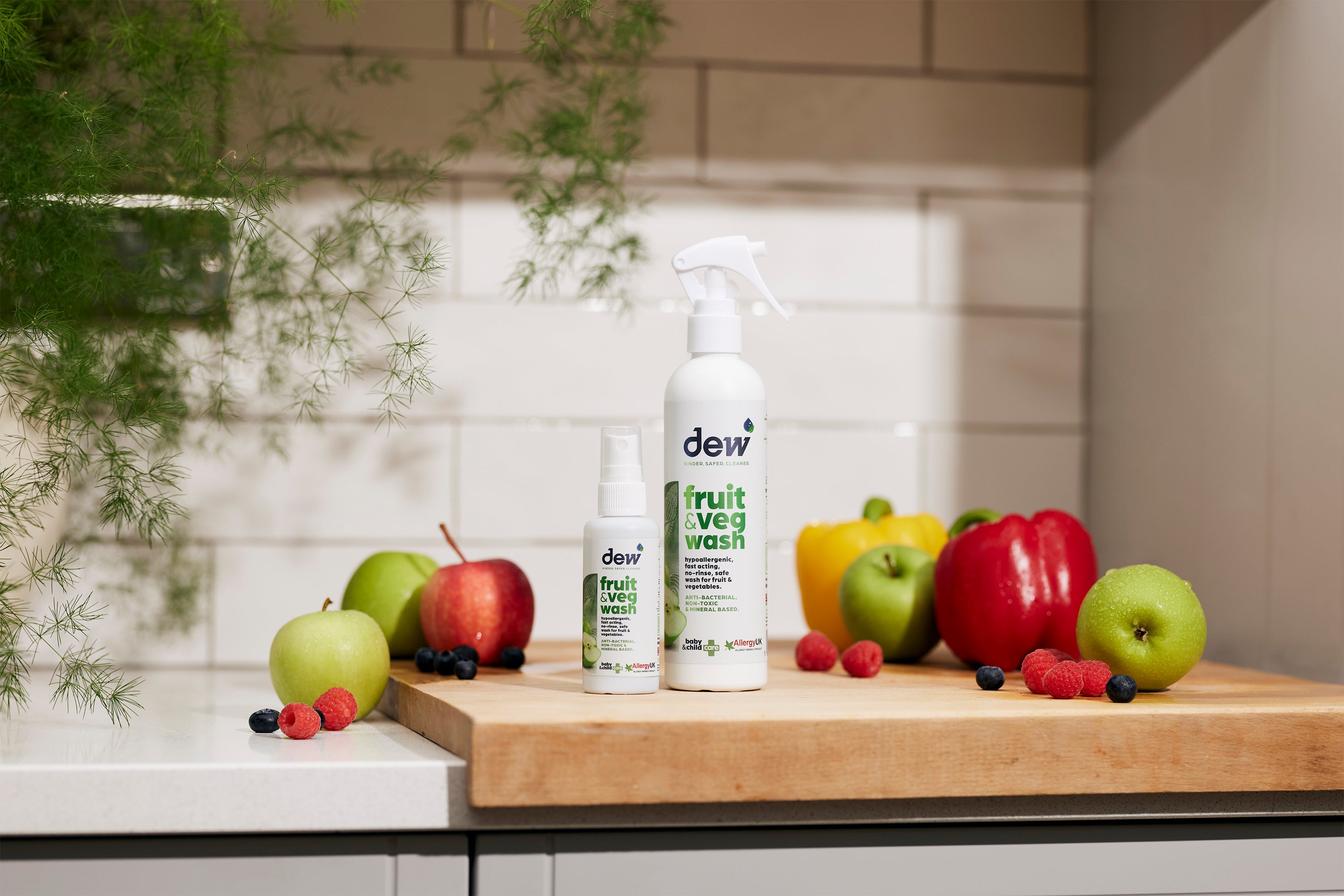 DEW Frugt- & Grøntsagsrens – 250 ml