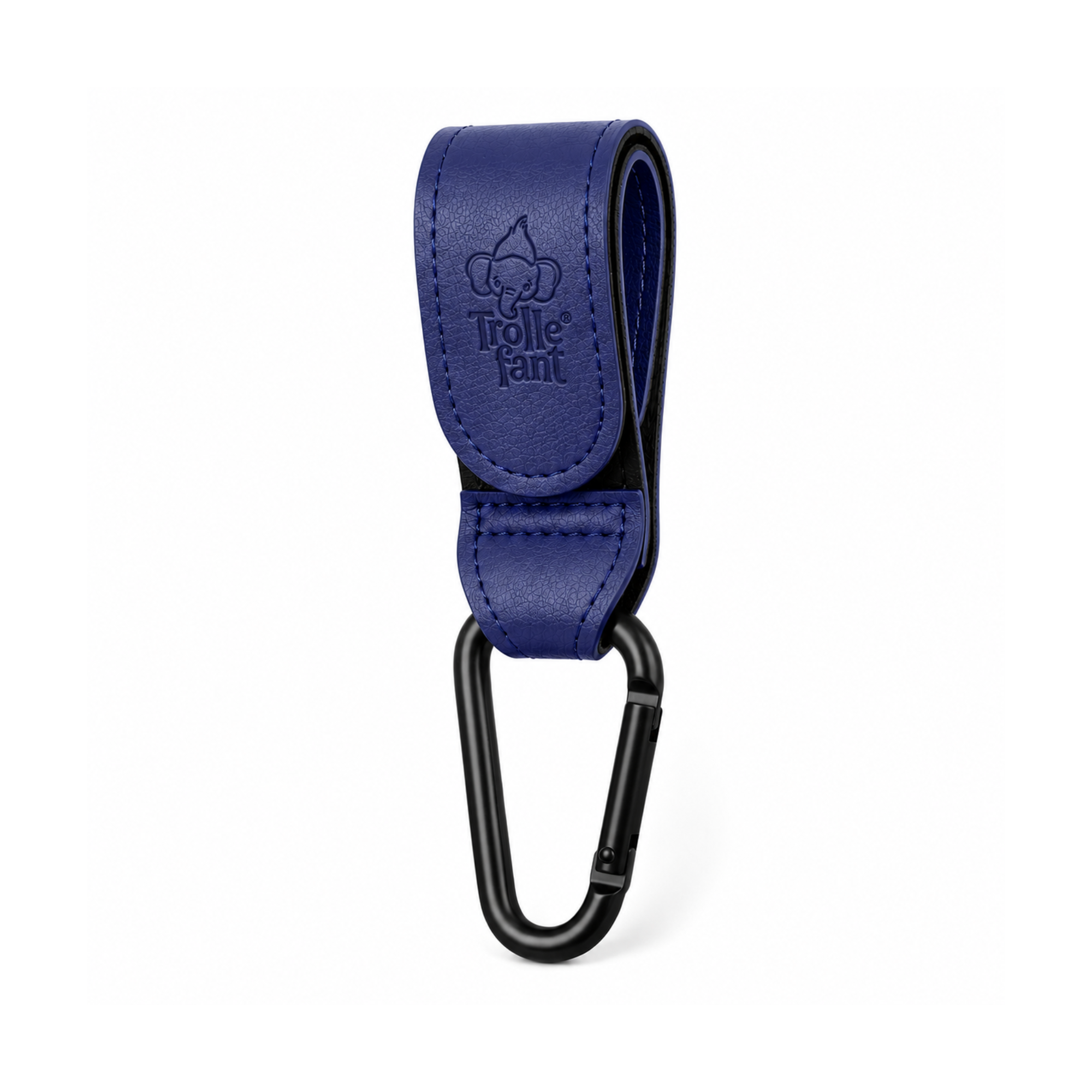 Trollefant Premium-barnevognskroge, 2-pack, marineblå