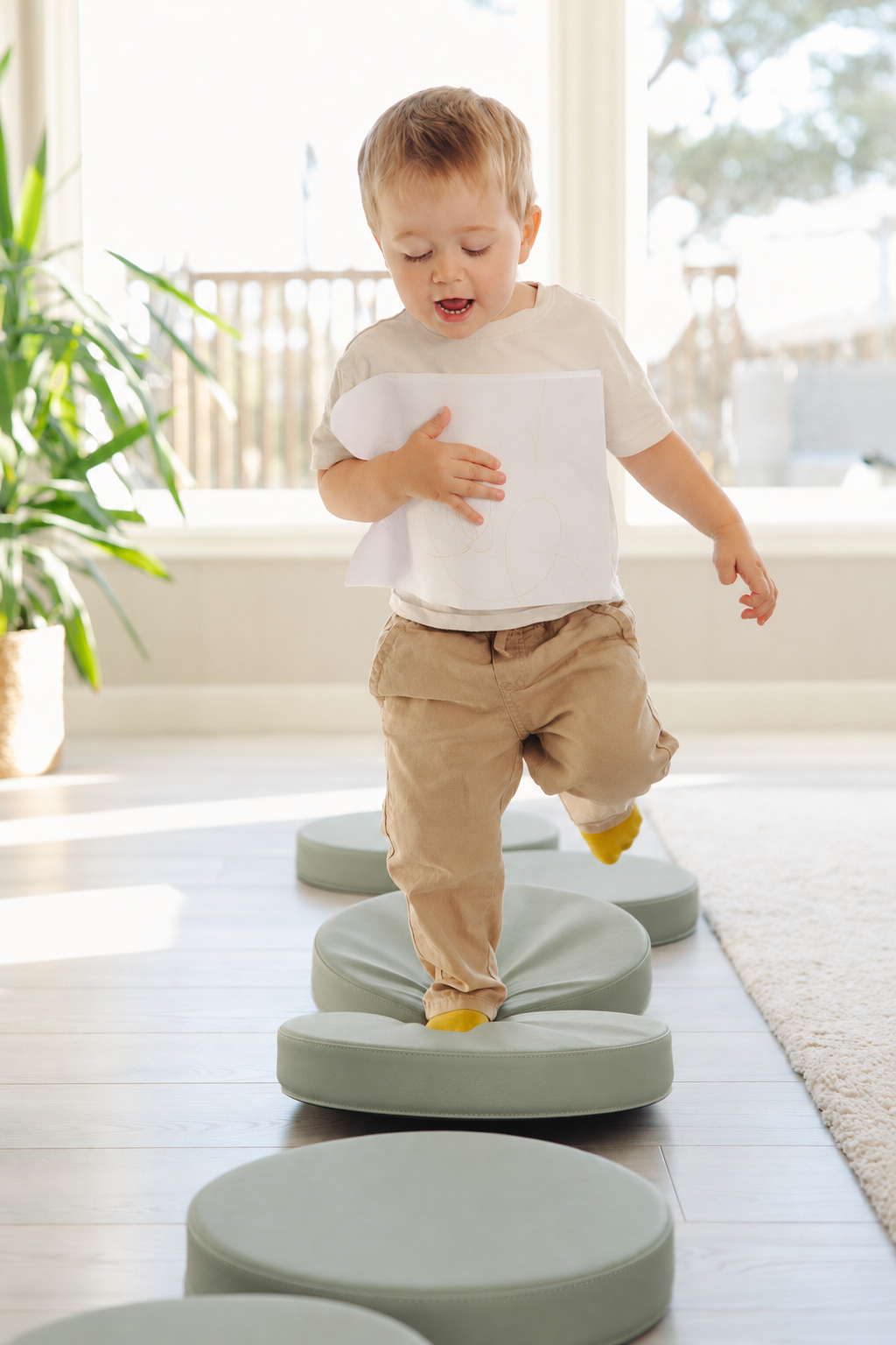 Trollefant Balancepuder – 6-pak, Grøn