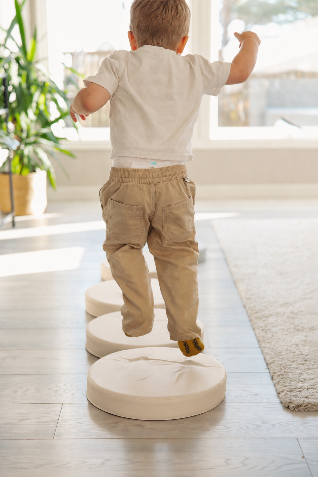 Trollefant Balancepuder – 6-pak, Beige