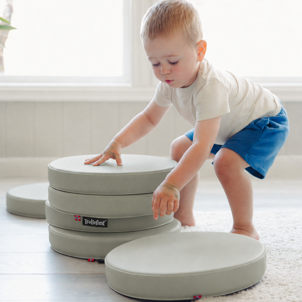 Trollefant Balancepuder – 6-pak, Grøn