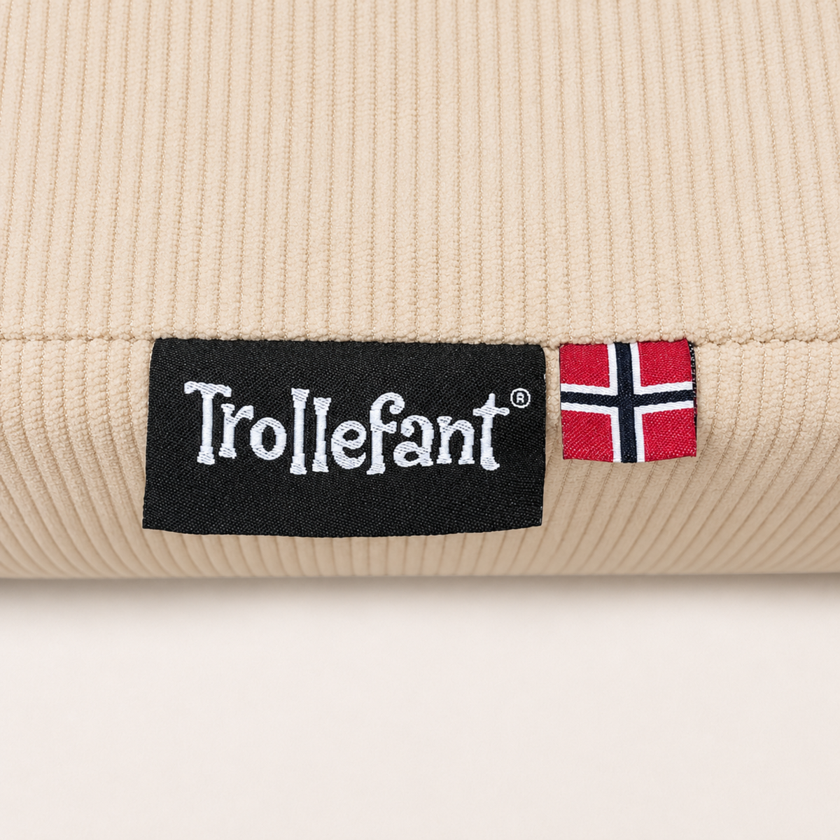 Trollefant Skumblokke 4 Dele, Cord, Beige