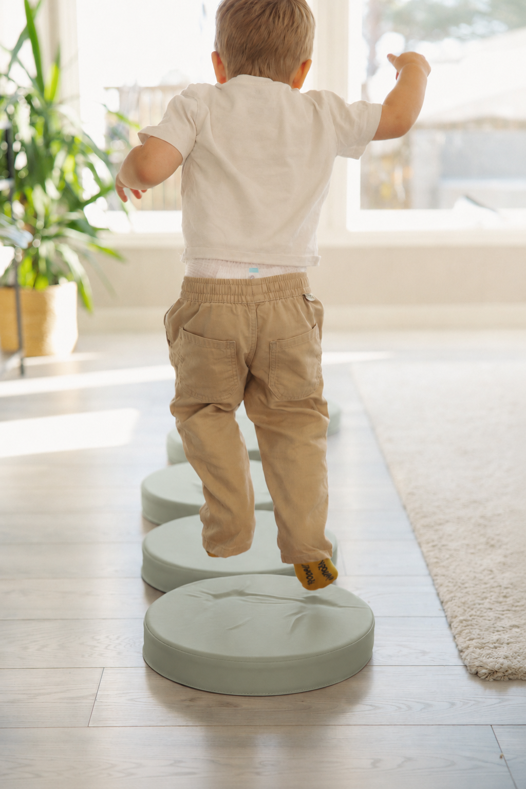 Trollefant Balancepuder – 6-pak, Grøn