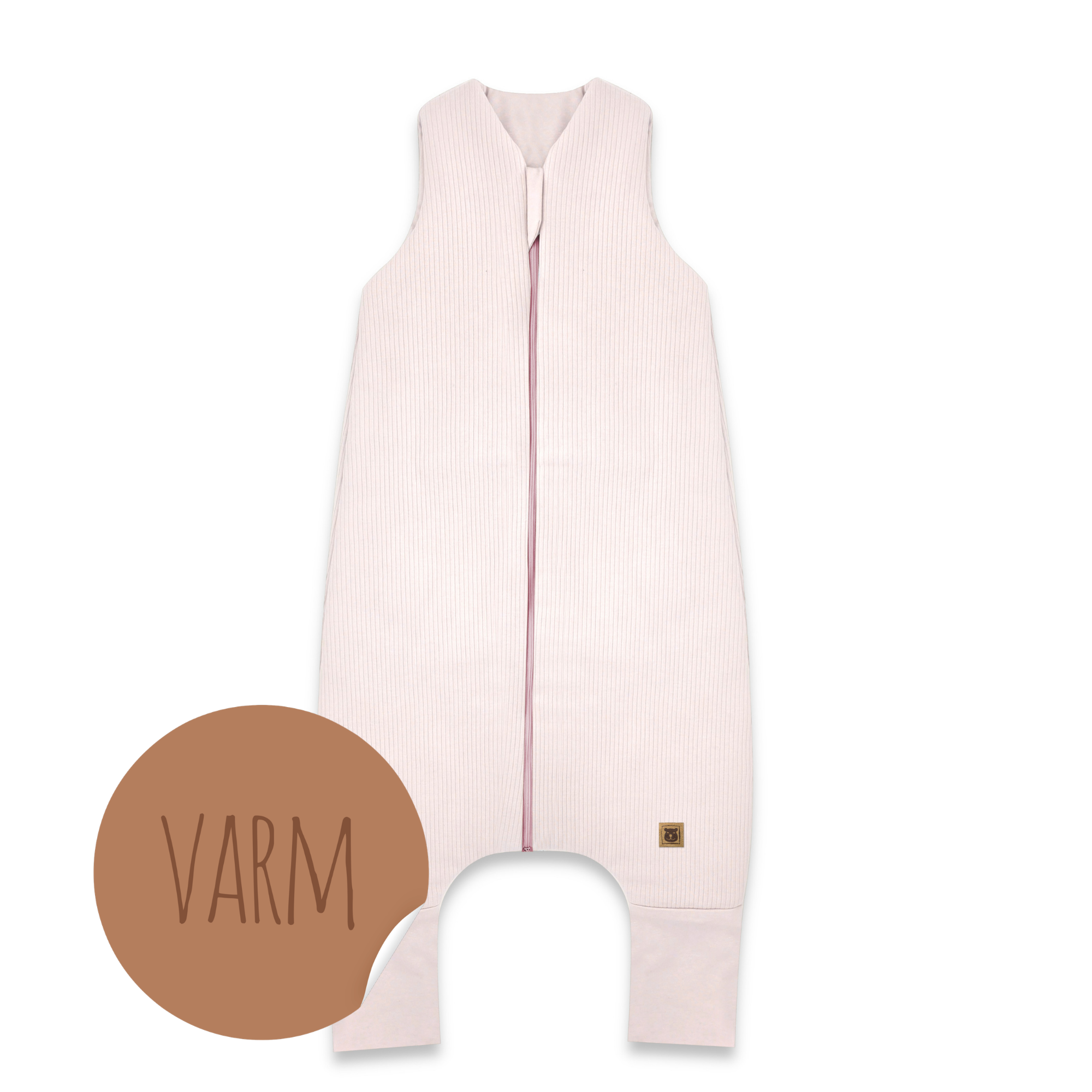 MimiNu Sovepose med ben – Enhanced, Powder Pink