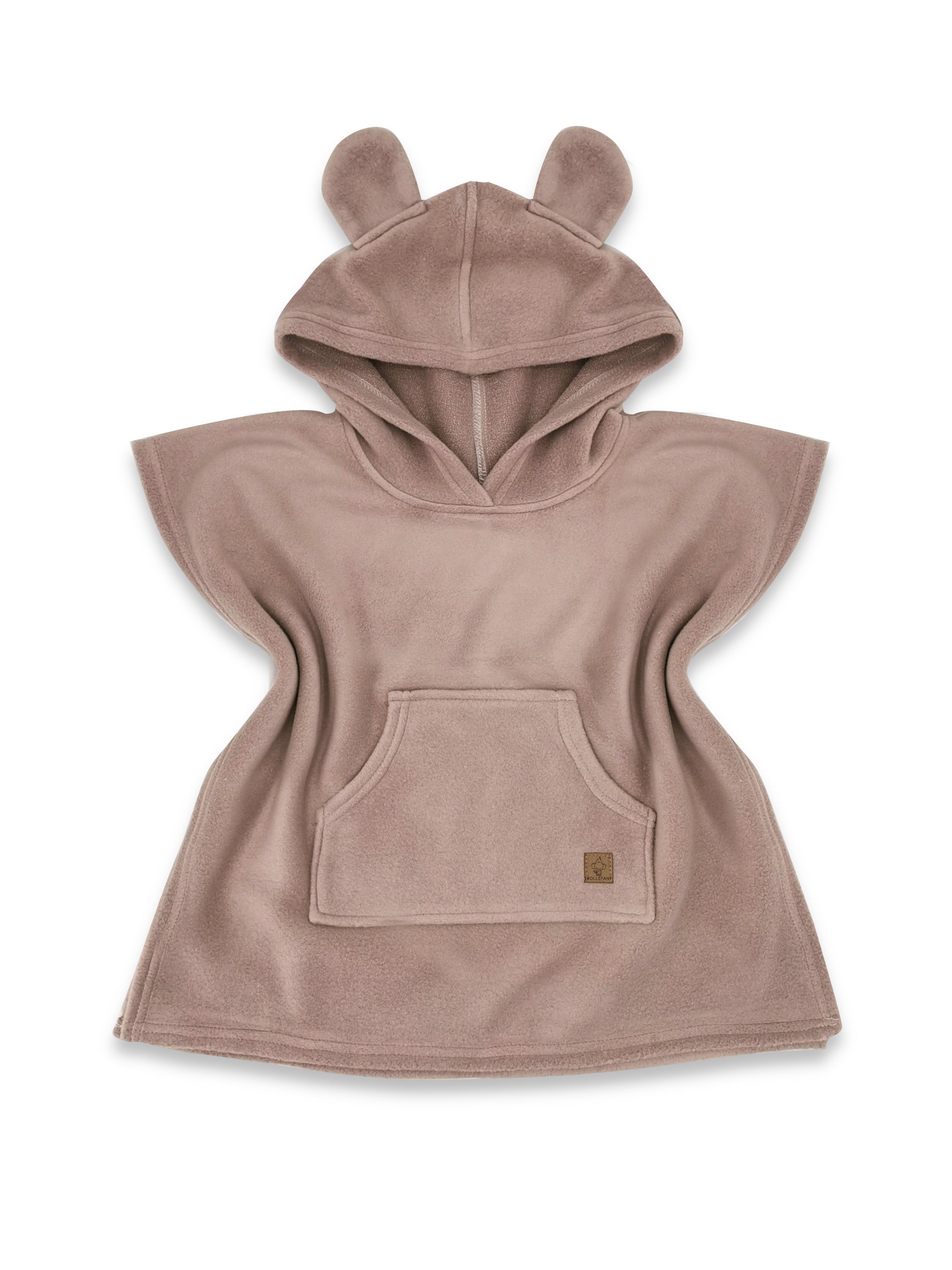 Trollefant Luksus Badeponcho – Bambus, Mocca