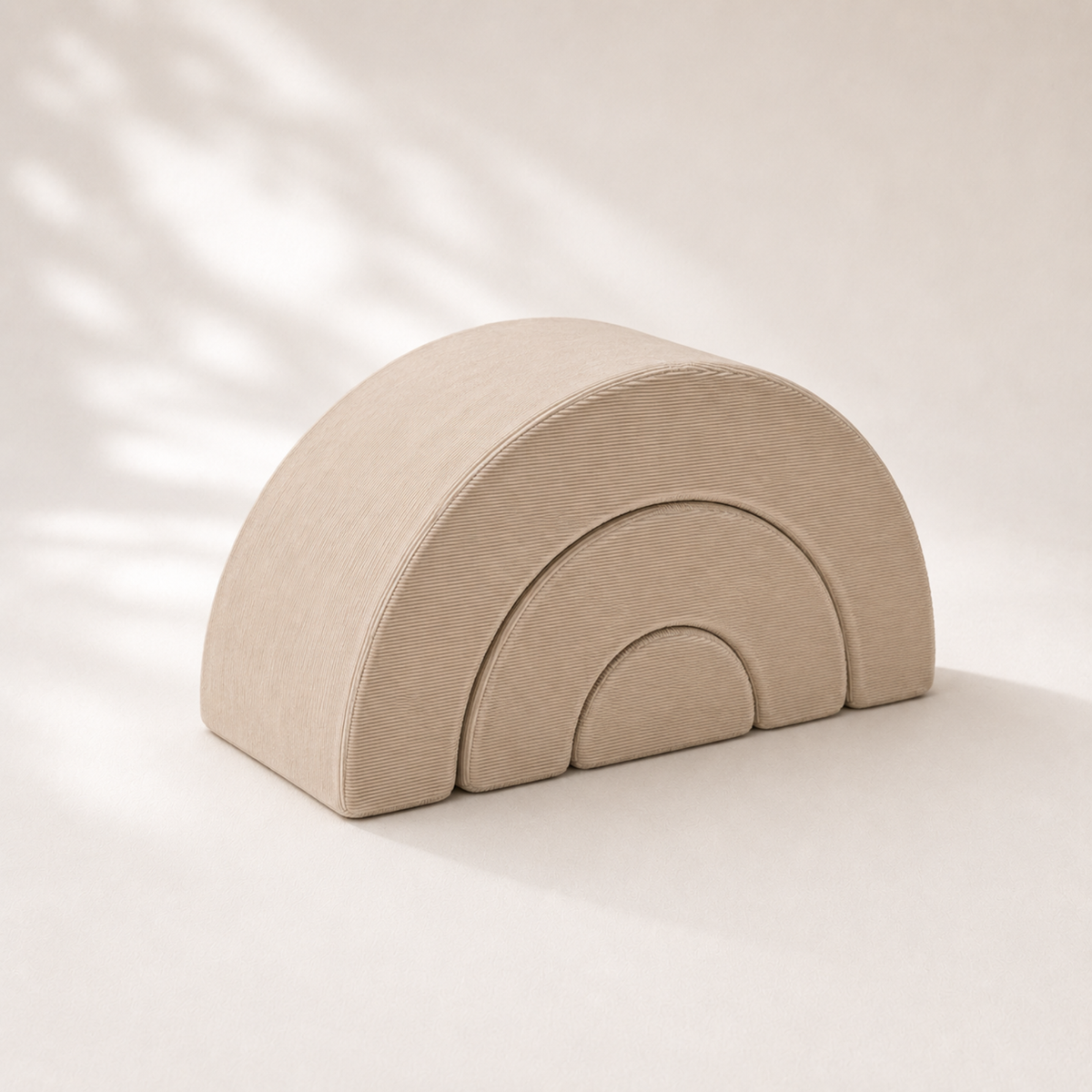 Trollefant Skumregnbue 3 Dele, Cord, Beige