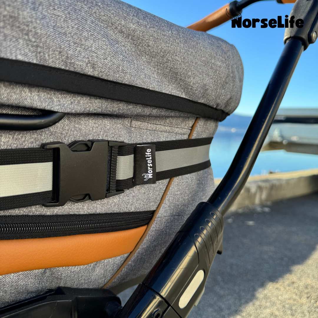 Norselife Refleksrem til barnevogn