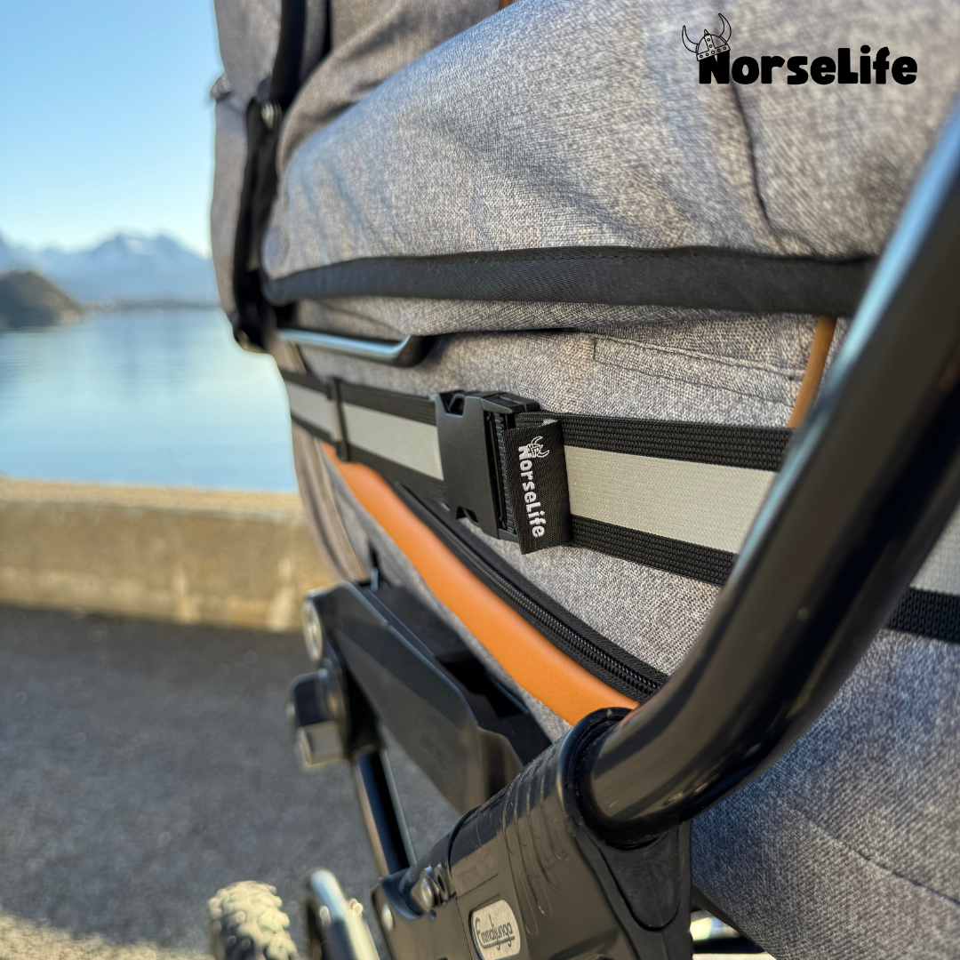 Norselife Refleksrem til barnevogn