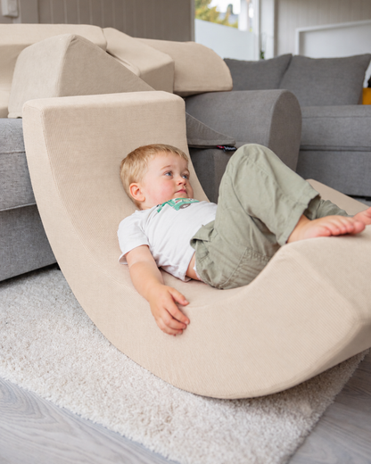 Trollefant Skumregnbue 3 Dele, Cord, Beige