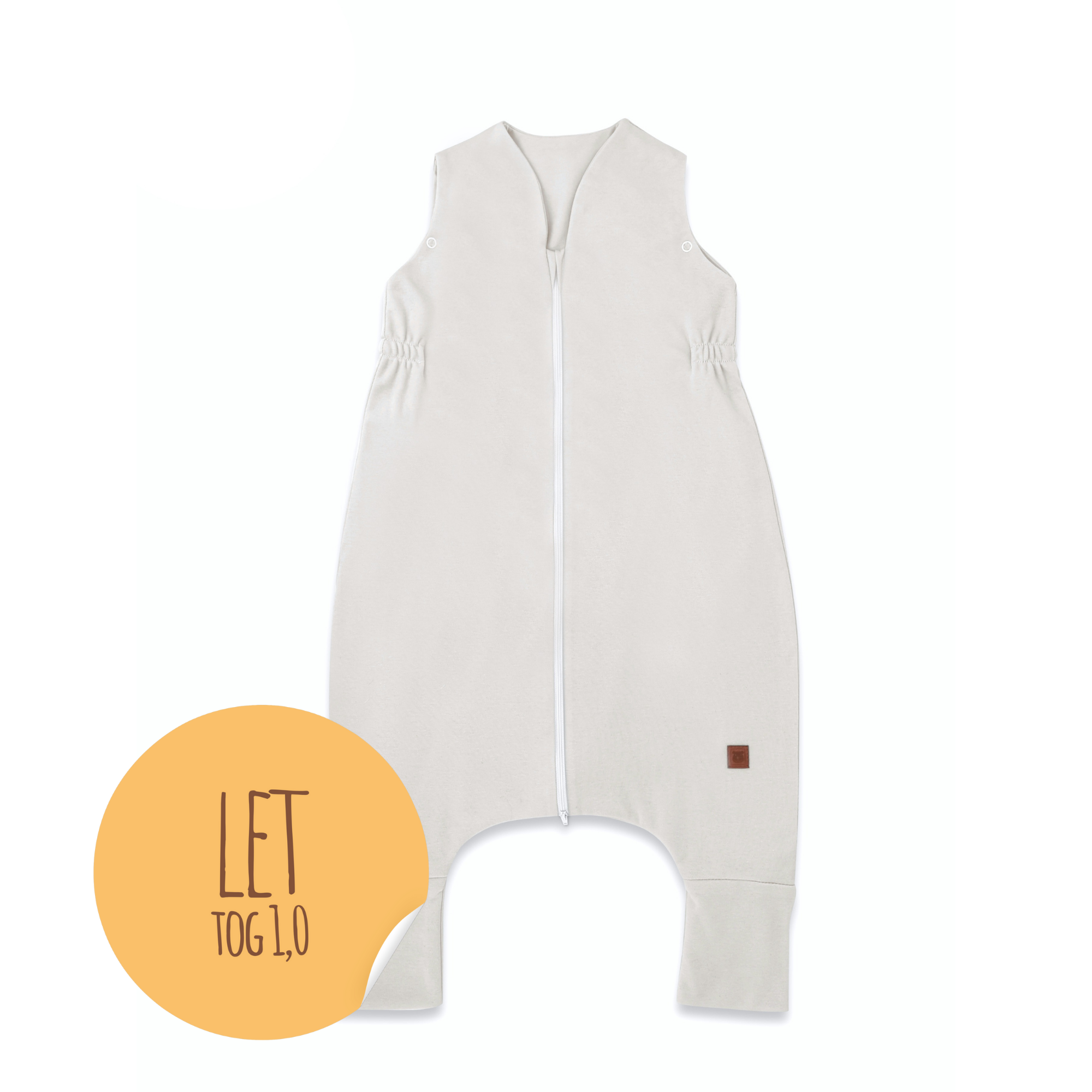 MimiNu Mellemvarm Sovepose med ben – Beige
