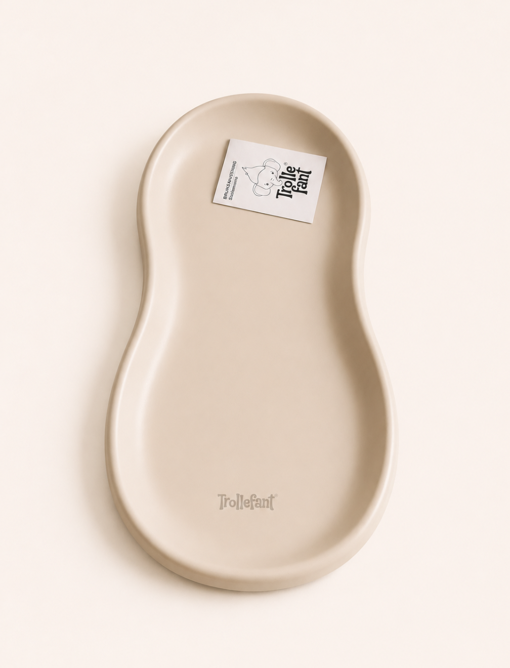 Trollefant puslepude, beige