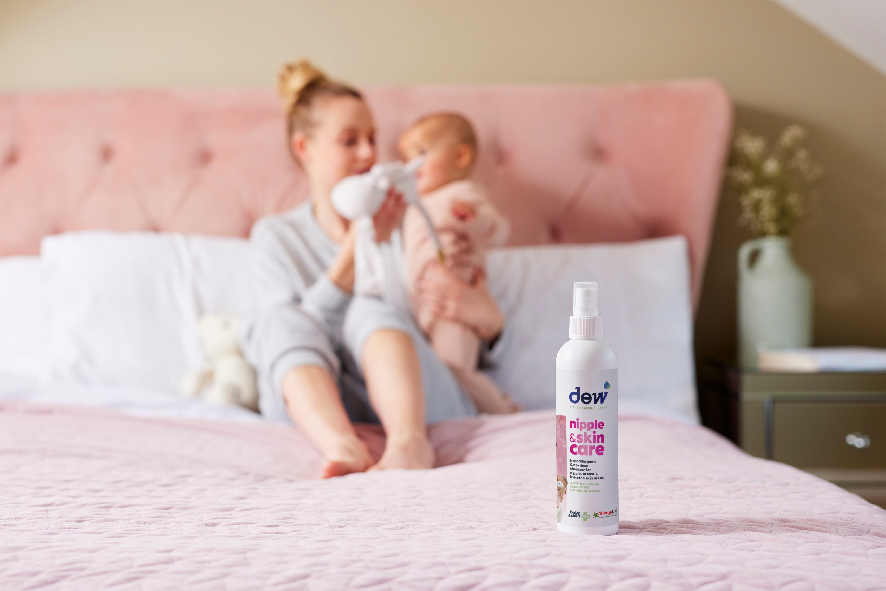 DEW Brystvorte- & hudplejespray – 65 ml