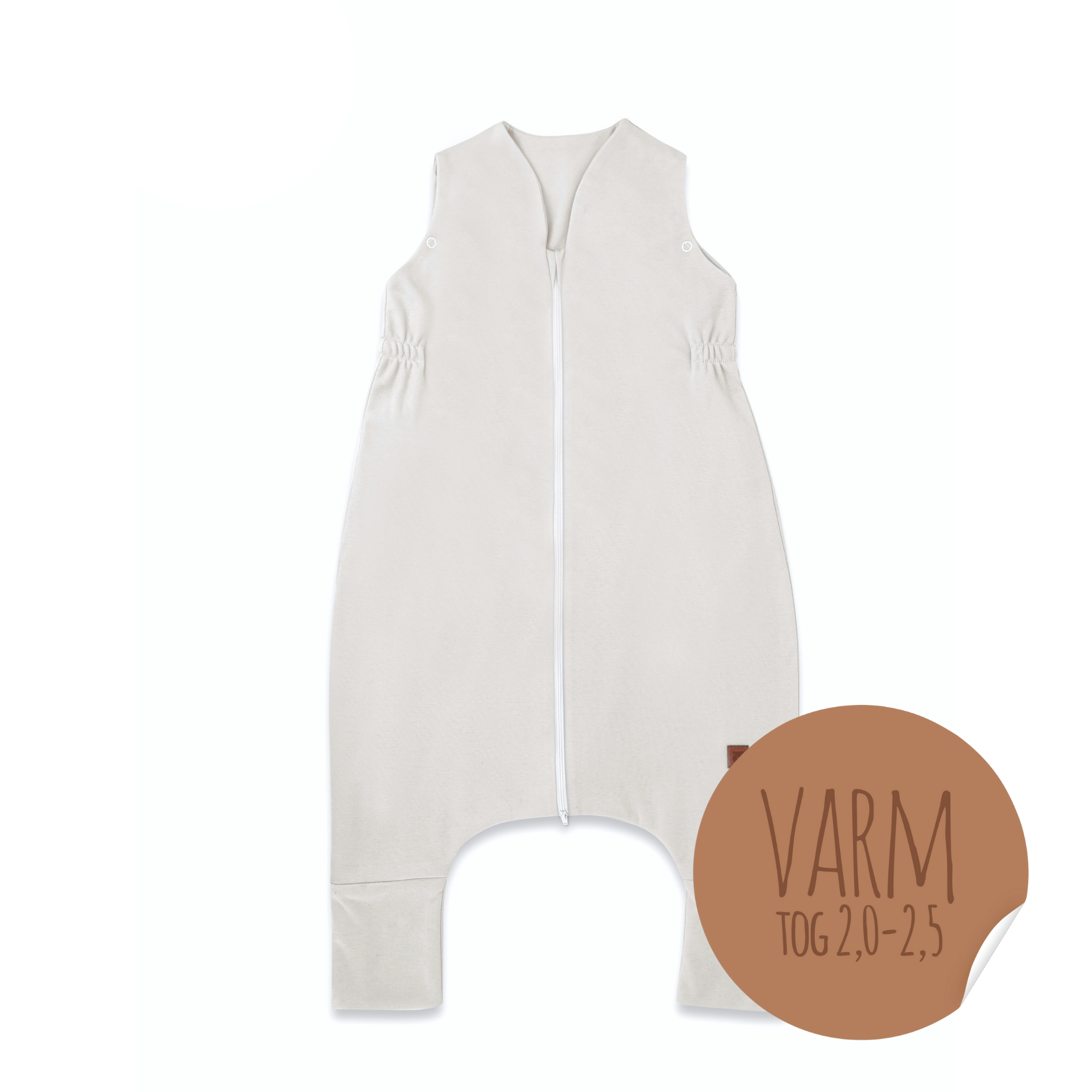MimiNu Sovepose med ben – Beige