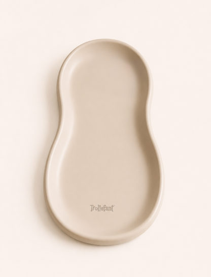 Trollefant puslepude, beige