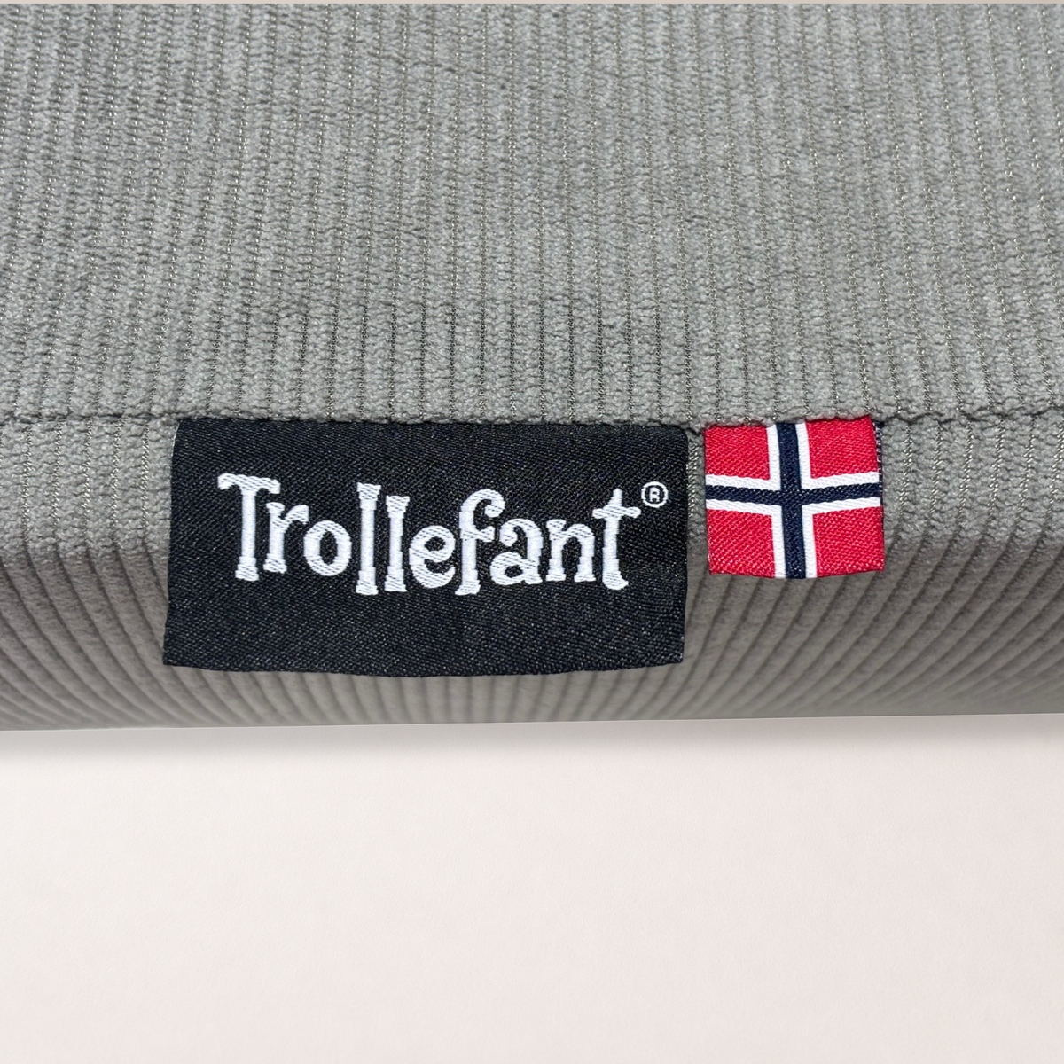 Trollefant Skumblokke 4 Dele, Cord, Grå