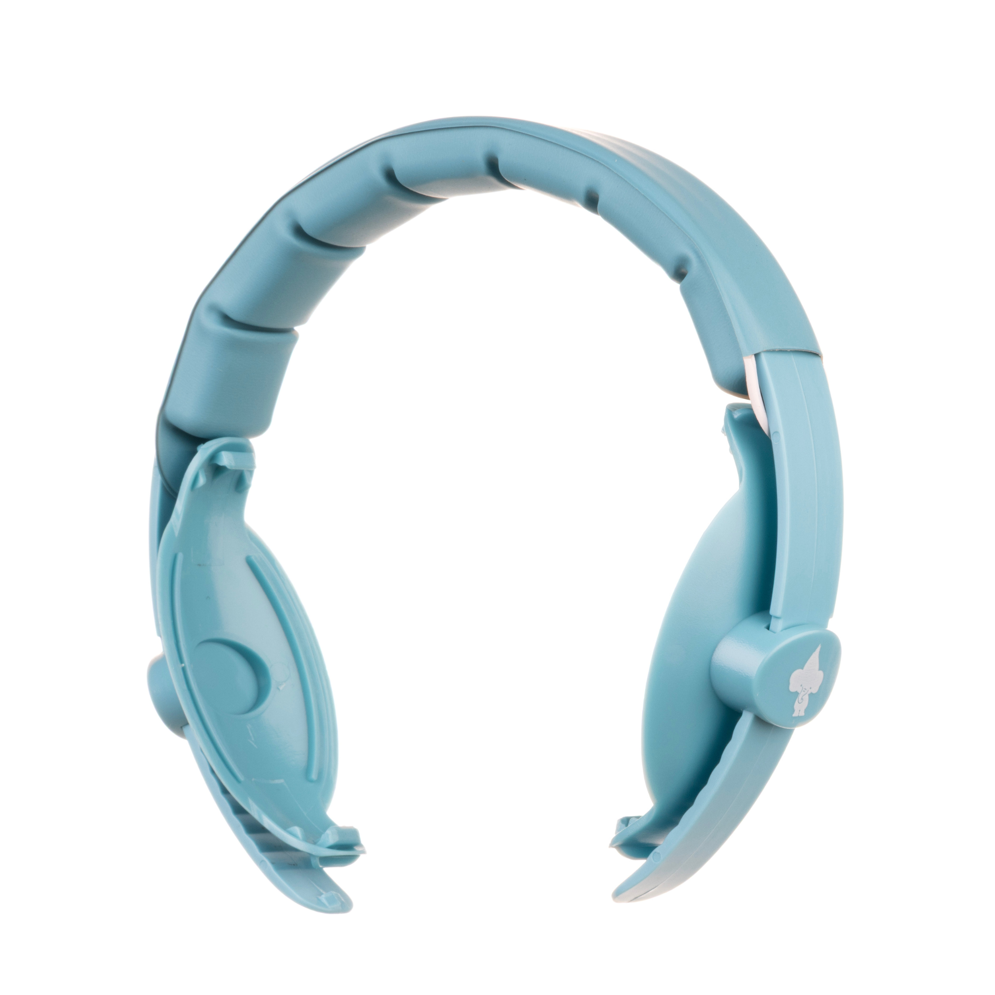 Trollefant høreværn til baby 2 i 1, blå