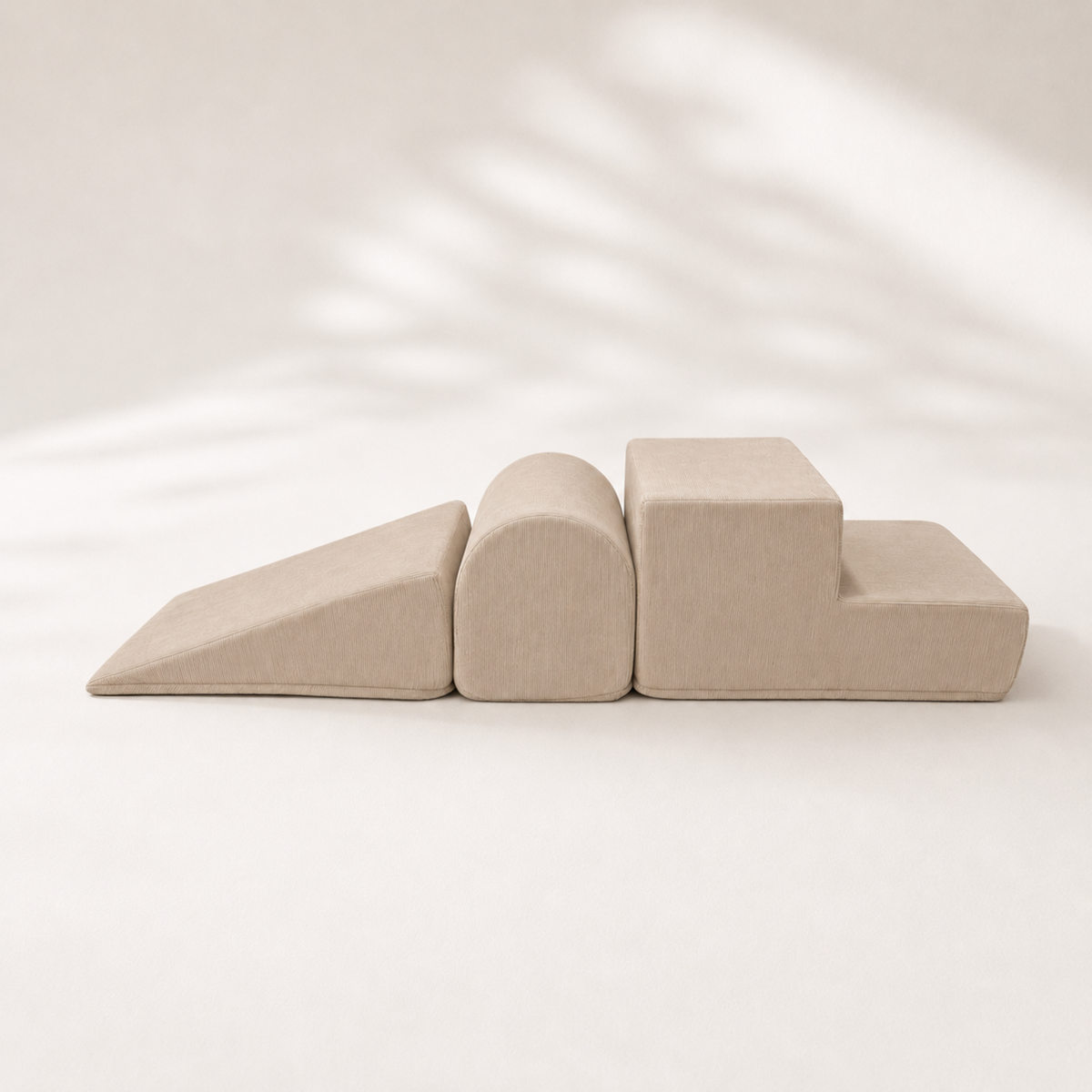 Trollefant Skumblokke 3 Dele, Cord, Beige