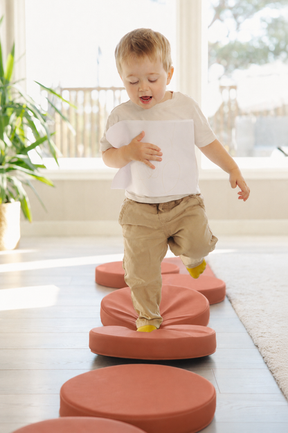 Trollefant Balancepuder – 6-pak, Rustrød