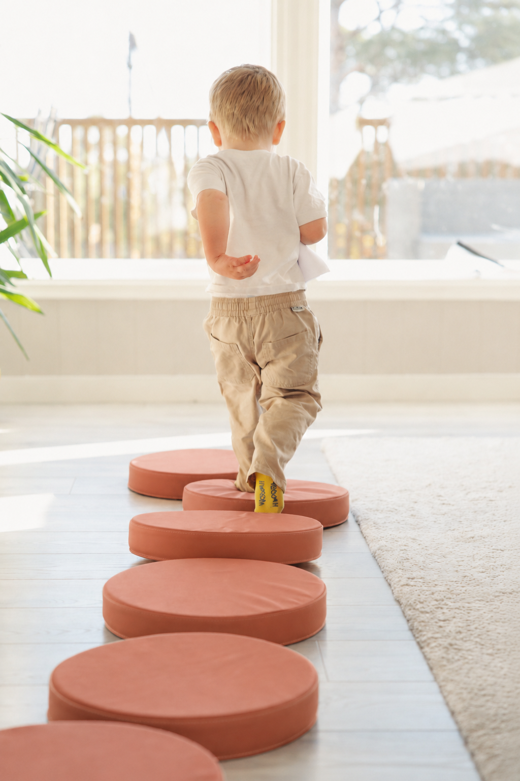 Trollefant Balancepuder – 6-pak, Rustrød