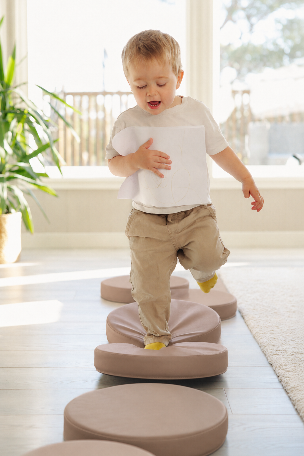 Trollefant Balancepuder – 6-pak, Khaki