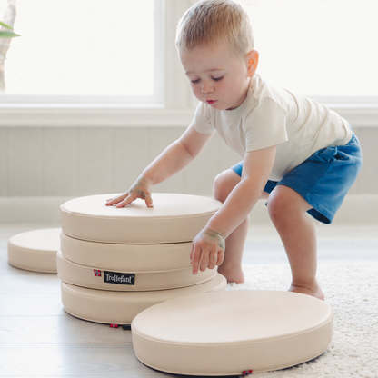 Trollefant Balancepuder – 6-pak, Beige