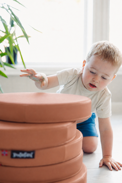 Trollefant Balancepuder – 6-pak, Rustrød
