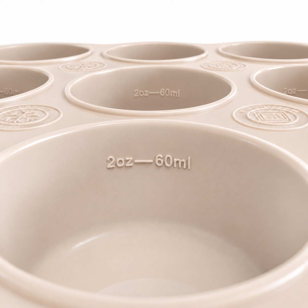 5x Trollefant fryseform med låg – 9x60 ml