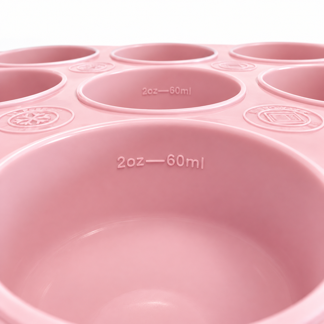 5x Trollefant fryseform med låg – 9x60 ml