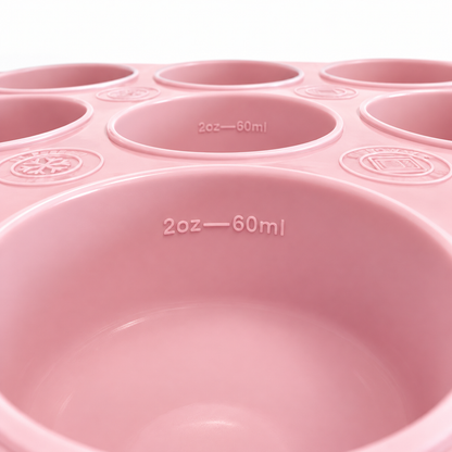 5x Trollefant fryseform med låg – 9x60 ml