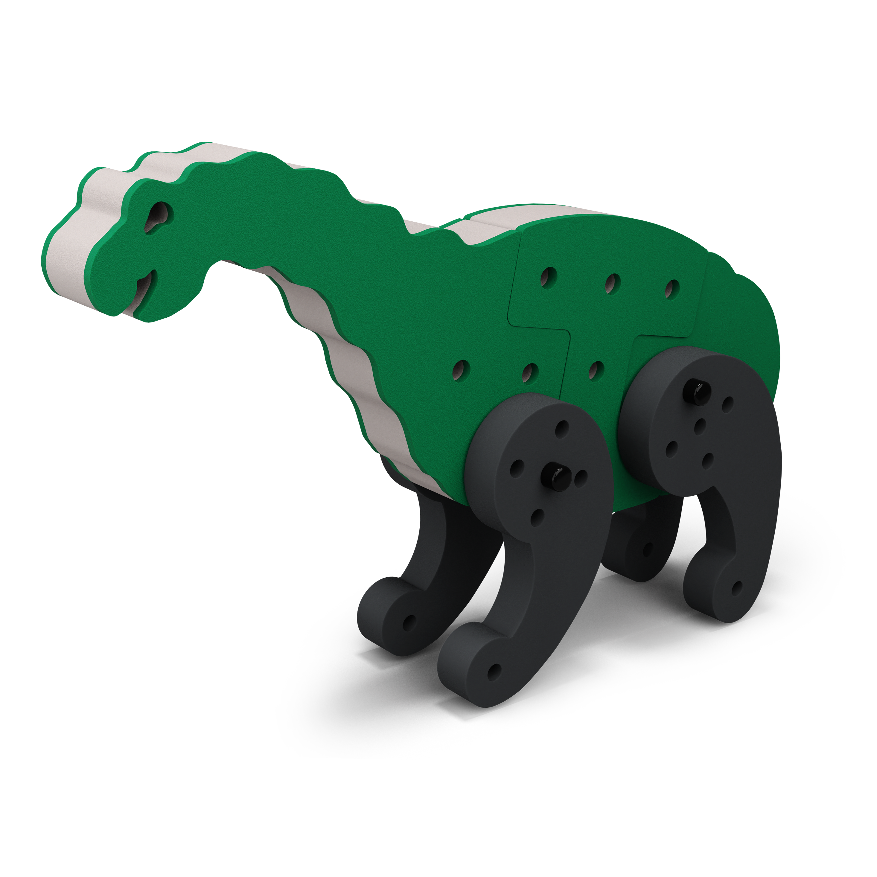 BAKOBA Dra-Cro-Saurus – byggesæt i blødt skum