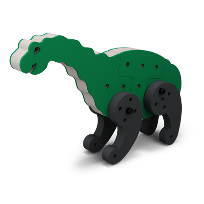 BAKOBA Dra-Cro-Saurus – byggesæt i blødt skum