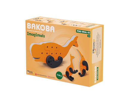 BAKOBA Peng-Whal-Oo – byggesæt i blødt skum