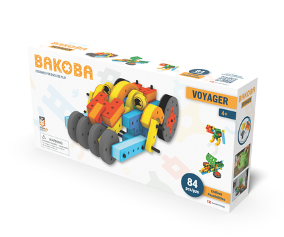BAKOBA Voyager – byggesæt i blødt skum (84 dele)