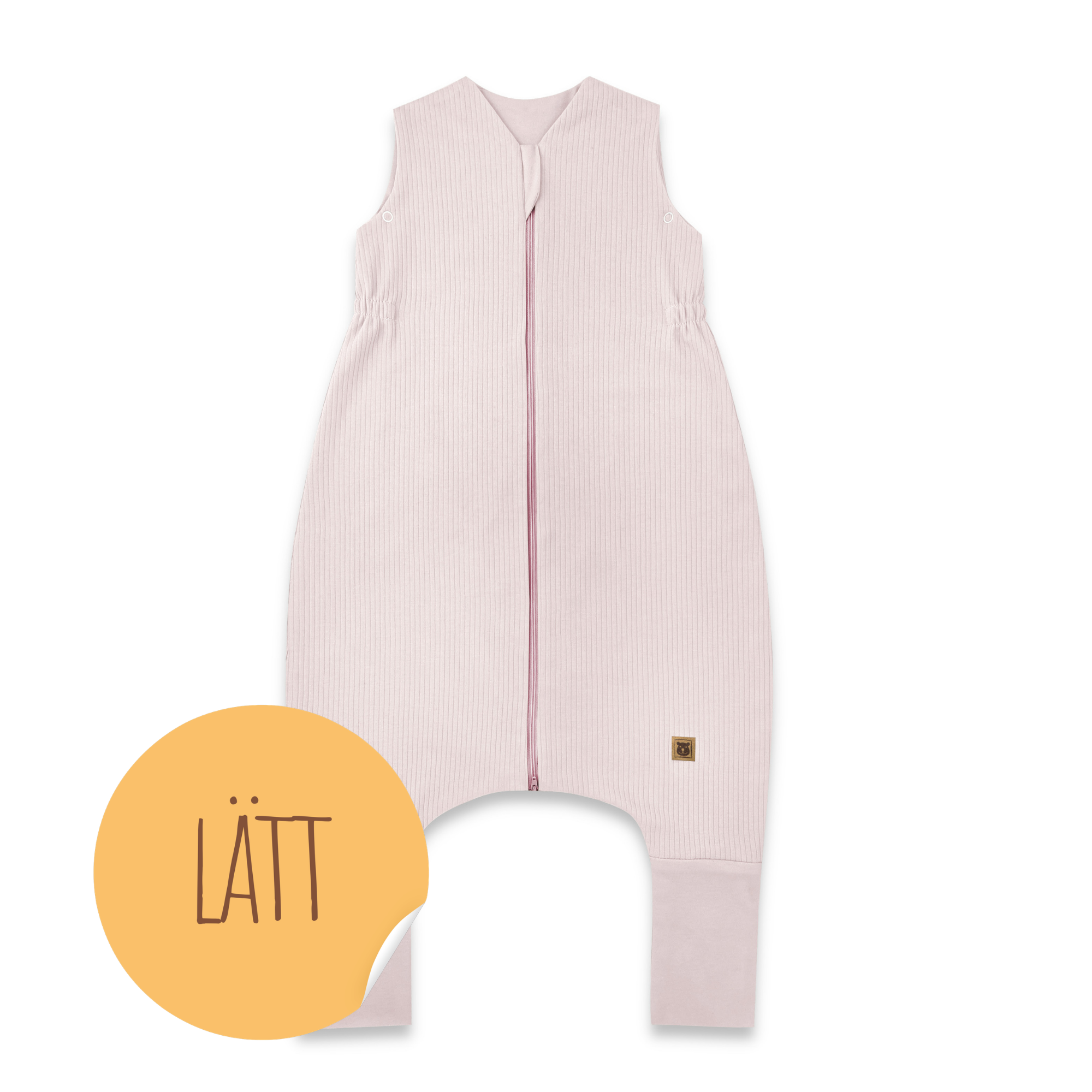 MimiNu Mellemvarm Sovepose med ben – Enhanced Powder Pink